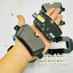 Má phanh sau (Bố thắng sau) BMW 320i, 320d G20 G21, 420i, 430i G22 G26, 218i, 220i G42 đời 2018 - 2024. Hàng chuẩn OEM China. Mã 34206888825, 34208844393 ( 1 bộ )