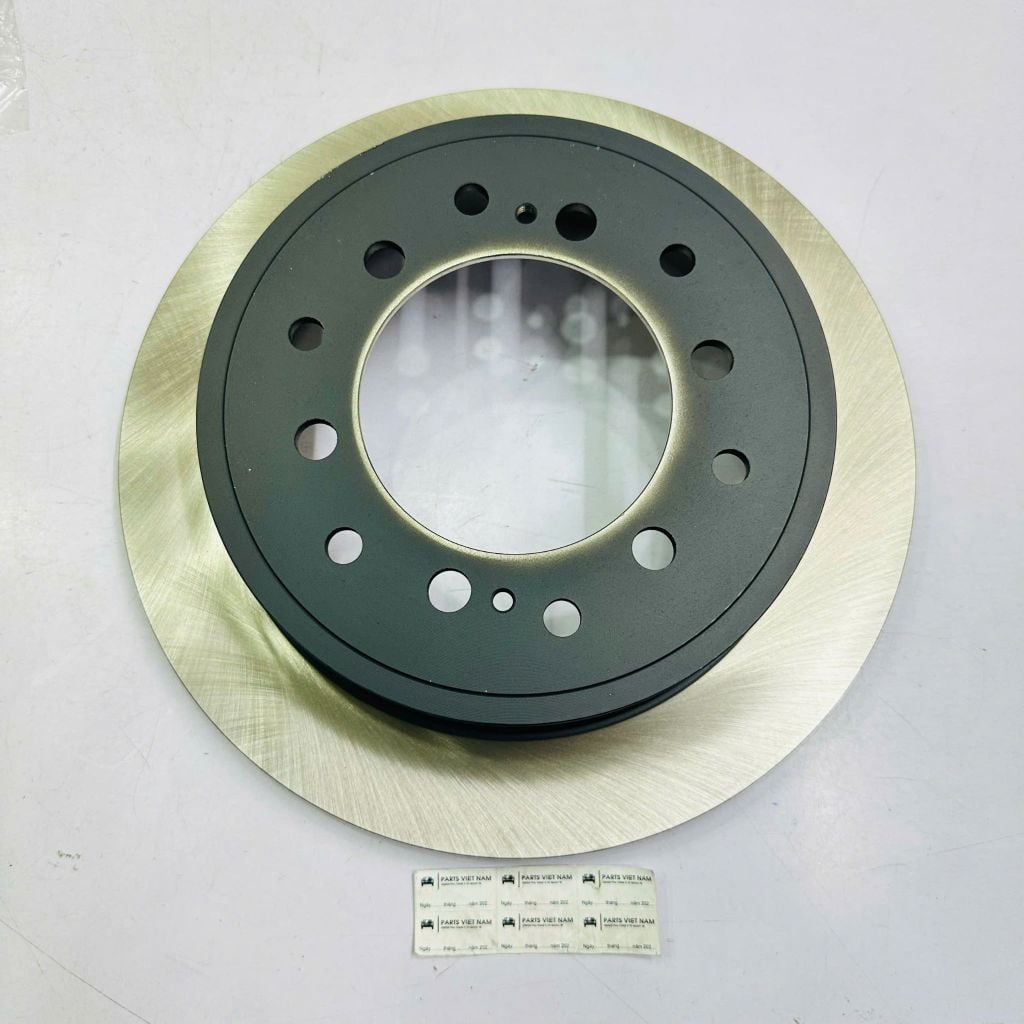 Đĩa phanh sau, đĩa thắng sau Toyota Fortuner đời 2015 - 2024. Hàng chuẩn OEM. Mã 42431-0K280, 424310K280