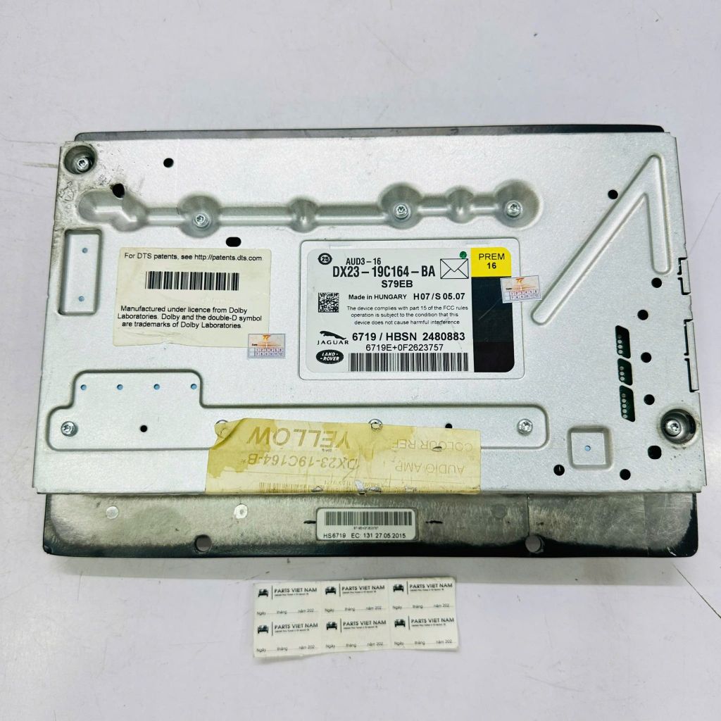 Amply, bộ khuếch đại âm thanh Land Rover Range Rover Sport L494 đời 2013 - 2018. Hàng tháo xe còn 90% đặt 10 ngày. Mã DX23-19C164-BA, DX2319C164BA