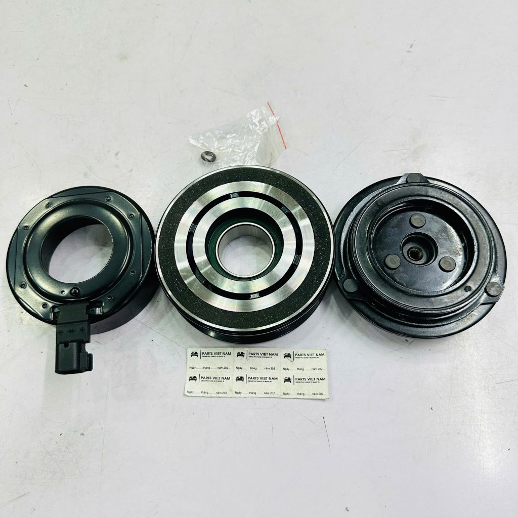 Bộ đầu lốc, Puly điều hòa, lốc lạnh loại bôn điện Ford Ranger, Everest, Raptor 2.0L đời 2018 - 2025. Hàng OEM China. Mã JB3Z19703A-BD