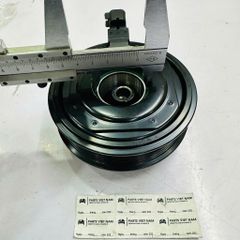 Bộ đầu lốc, Puly điều hòa, lốc lạnh loại bôn điện Ford Ranger, Everest, Raptor 2.0L đời 2018 - 2025. Hàng OEM China. Mã JB3Z19703A-BD