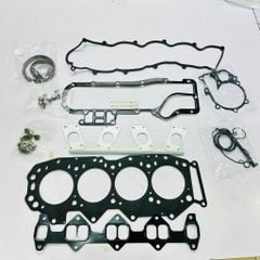 Bộ gioăng đại tu gioăng mặt máy thép Ford Ranger, Everest máy dầu 2.5L động cơ WL đời 2002 - 2011. Hàng OEM China. Mã 8ASX10271, WL01-10-270
