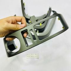 Mặt dưỡng cửa gió điều hòa trung tâm (LHD) Toyota Prius đời 2004 - 2009. Hàng OEM chất lượng cao đặt 12 ngày. Mã 55680-47020, 5568047020 ( 1 bộ)