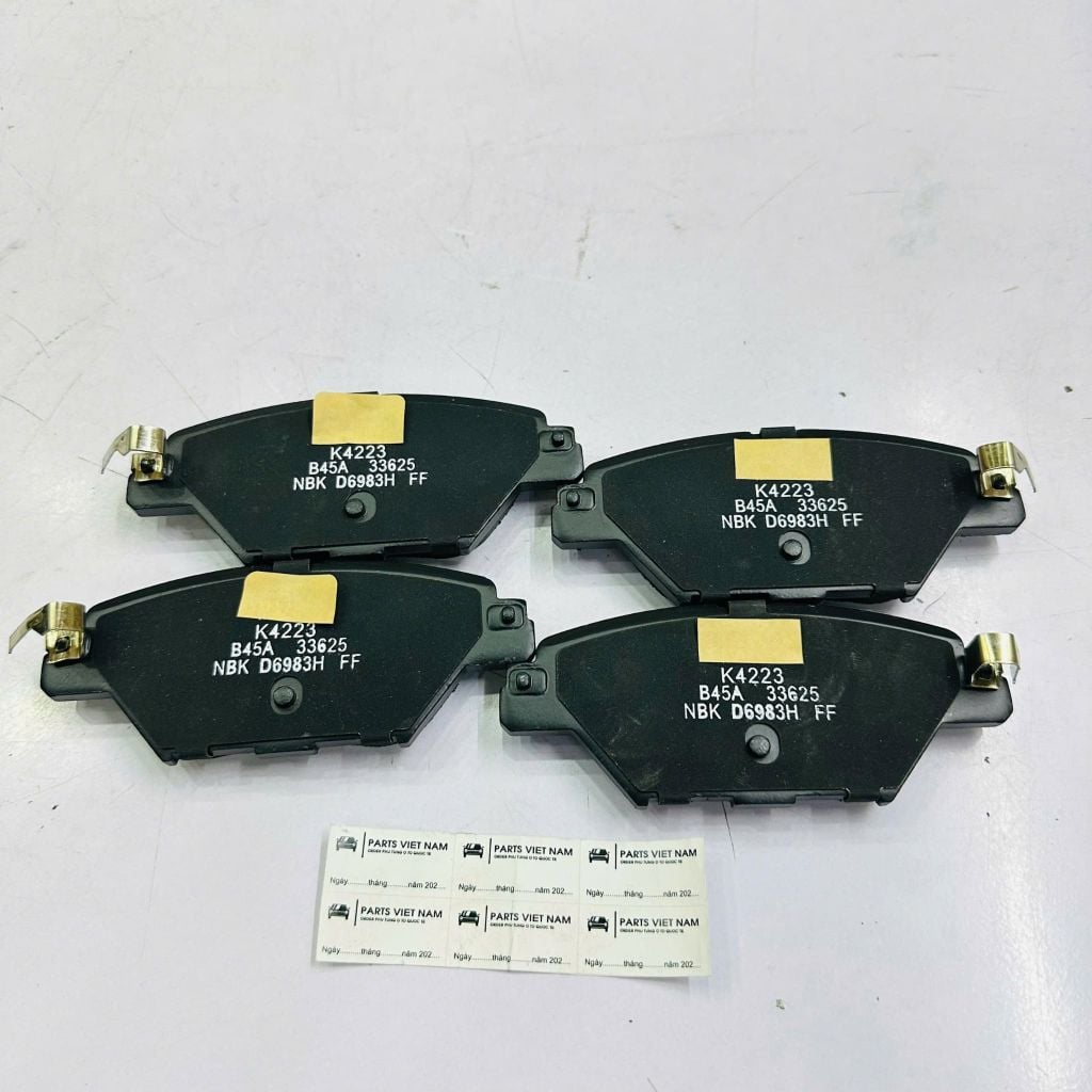 Má phanh sau, bố thắng sau Mazda CX8 2018 - 2025, CX7 CX9 2006 - 2014. Hàng OEM chất lượng cao. Mã TKY82648ZB