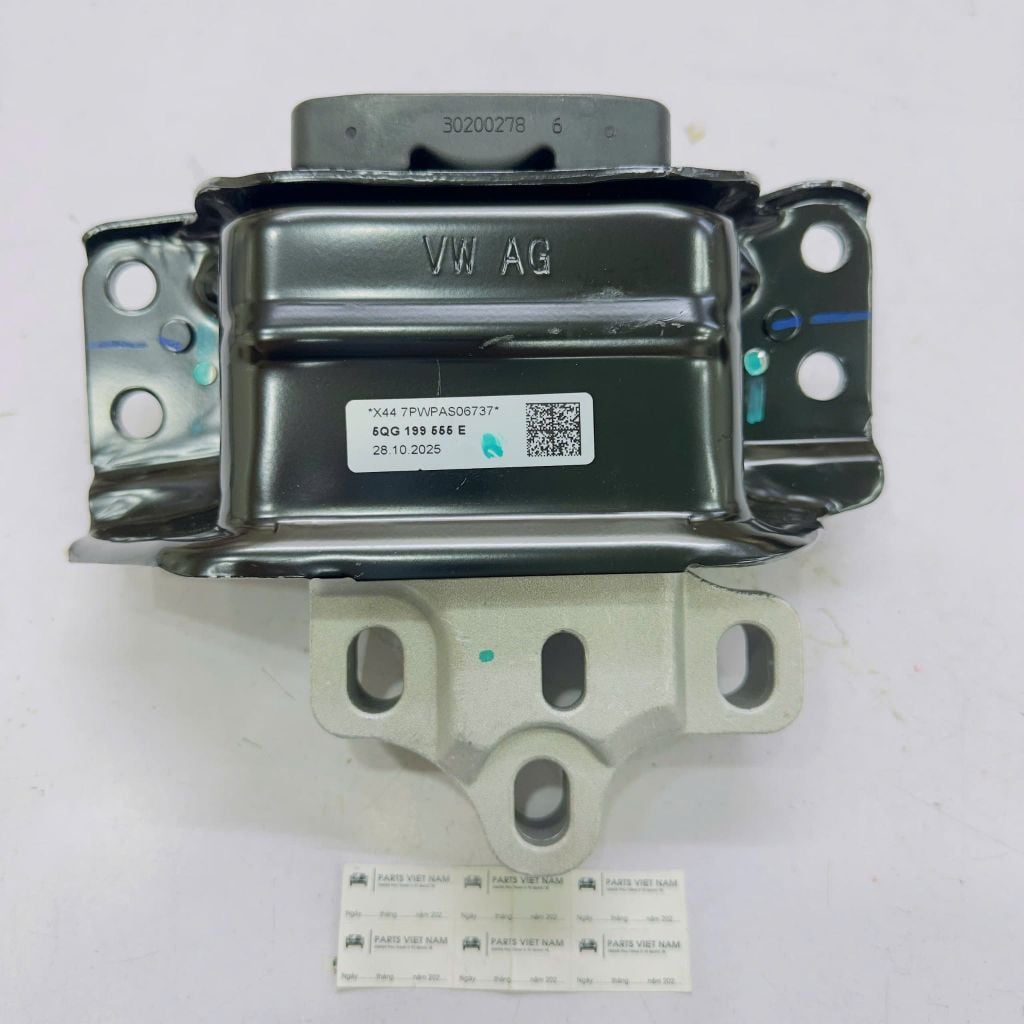 Chân hộp số (chân máy trái) Volkswagen Tiguan 2.0 TSI, Tiguan Allspace, Skoda Kodiaq, Seat Tarraco đời 2016 - 2024. Hàng Faw Audi China. Mã 5QA199555AP 5QA199555G 5QA199555AM, 5QA199555D 5QA199555AF