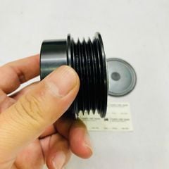 Puly máy phát điện 1 chiều (có côn) Toyota Camry 2.5L đời 2010 - 2014. Động cơ: 2AR-FE. Hàng OEM. Mã 274150W120, 274150W121