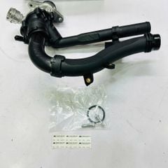 Van hằng nhiệt cổ nhôm (Bản nâng cấp) Mercedes W205 C200 C300 W213 E200, E300, X253 GLC 200, GLC 250, GLC 300 đời 2014 - 2021. Động cơ M274 2.0T. Hàng OEM. Mã A2742000715