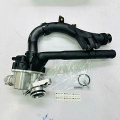 Van hằng nhiệt cổ nhôm (Bản nâng cấp) Mercedes W205 C200 C300 W213 E200, E300, X253 GLC 200, GLC 250, GLC 300 đời 2014 - 2021. Động cơ M274 2.0T. Hàng OEM. Mã A2742000715
