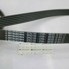 Dây curoa tổng 6PK2100 Lexus GS460, Land Rover Discovery 4, Range Rover Sport. Hàng Mitsuboshi động cơ 1UR-FSE, 306DT. Mã 9091602637, LR013697, AH226C301BA