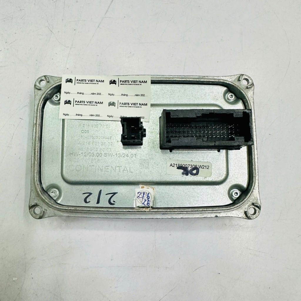 Hộp ballast điều khiển đèn pha cho Mercedes C200 C300 W205, S300 S400 W222 đời 2013 - 2018. Hàng OEM China. Mã A2229004505, A2229000115, A2229008105