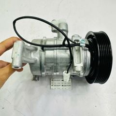 Lốc điều hòa (máy nén lạnh) Mazda 3 đời 2010 - 2014 (Mặt cười). Hàng OEM chất China, động cơ 1.6L. Mã BBP2-61-450A, BBP261450A