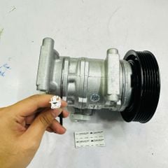 Lốc điều hòa (máy nén lạnh) Mazda 3 đời 2010 - 2014 (Mặt cười). Hàng OEM chất China, động cơ 1.6L. Mã BBP2-61-450A, BBP261450A