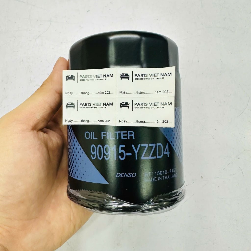 Lọc nhớt, Lọc dầu Toyota Fortuner, Innova, Hilux, Land Cruiser, Prado 1TR, 2TR đời 2005 - 2022. Hàng cao cấp. Mã 90915YZZD4, 90915YZZB6