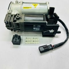 Bơm nâng gầm, Máy nén khí phuộc hơi Mercedes C200, C250 C300 W205, E200, E300 W213, GLC200 250 300 X253, CLS C257, AMG GT X290 đời 2013 - 2023. Hàng Hella OEM. Mã A0993200004, A099320000480, A2133200104, A2133209900