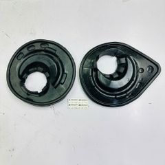 Cao su đệm lò xo giảm xóc hay phuộc sau, dưới (trái và phải) Lexus ES200, ES250, ES300h, ES350 đời 2012 - 2018. Hàng OEM chất lượng cao. Mã  Phải 4825833030, Trái 4825833040 ( 1 cái )