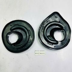 Cao su đệm lò xo giảm xóc hay phuộc sau, dưới (trái và phải) Lexus ES200, ES250, ES300h, ES350 đời 2012 - 2018. Hàng OEM chất lượng cao. Mã  Phải 4825833030, Trái 4825833040 ( 1 cái )