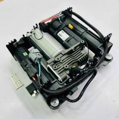 Cụm bơm nâng hạ gầm (Kèm Giá Đỡ) Land Rover Range Rover L322 đời 2002 - 2012. Hàng AMK China đặt 6 - 8 ngày. Mã LR041777
