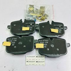 Má phanh sau, (bố thắng sau) BMW 520i, 530i, 540i (F10, G30), 730i, 740i, 750is (G11, G12), X3, X5. Đời 2011 - 2024. Động cơ B48, B58, N20, N55, N63. Hàng chất lượng cao. Mã 34216867175, 34216870552, 34216896975