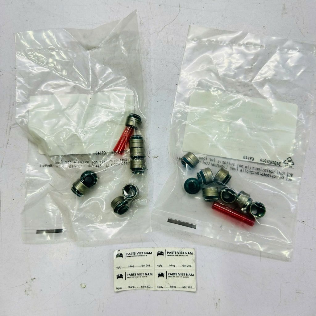 Phớt ghít (Phớt chặn dầu Xupap) Audi A3, A6, Q5, Q7, A8, Porsche. Đời 2005 - 2024. Hàng cao cấp. Mã 057109675, 036109675, 036109675A ( 1 bộ 16 con )