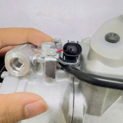 Lốc lạnh hay lốc điều hòa Mercedes W164 GL450, GL500, ML350, ML500, W251 R350, R500, W221, S350, S450, S500, S300, W211 E280 đời 2006 - 2012. Hàng OEM Swan China Puly 6PK. Mã A0032304811, A0012308111
