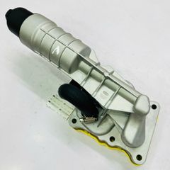 Cụm cốc lọc dầu động cơ, két sinh hàn nhớt Mercedes-Benz C-Class (W204, C204, S204), E-Class (W212, C207, A207), SLK (R172). Đời 2007 - 2016. Hàng Magneti Marelli, động cơ M271. Mã A2711801410, A941992414683, A2711801210