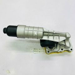 Cụm cốc lọc dầu động cơ, két sinh hàn nhớt Mercedes-Benz C-Class (W204, C204, S204), E-Class (W212, C207, A207), SLK (R172). Đời 2007 - 2016. Hàng Magneti Marelli, động cơ M271. Mã A2711801410, A941992414683, A2711801210