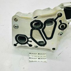 Cụm cốc lọc dầu động cơ, két sinh hàn nhớt Mercedes-Benz C-Class (W204, C204, S204), E-Class (W212, C207, A207), SLK (R172). Đời 2007 - 2016. Hàng Magneti Marelli, động cơ M271. Mã A2711801410, A941992414683, A2711801210