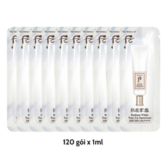 Kem Chống Nắng Whoo Gongjinhyang Seol Radiant White Tone Up Sunscreen Dạng Gói