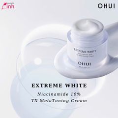 Gói Kem Dưỡng Trắng Da Ohui Extreme White Niacinamide 10% TX Melatoning 1ml