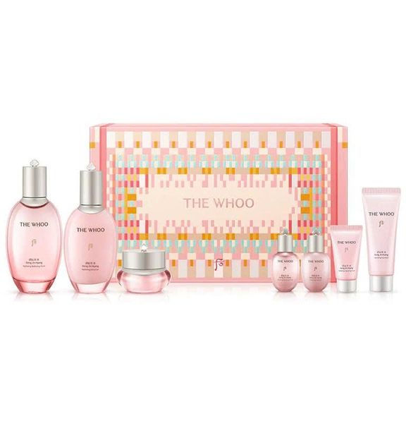 Bộ Cấp Ẩm Chống Lão Hóa The Whoo Hồng Gongjinhyang Hydrating Special 3pcs Set