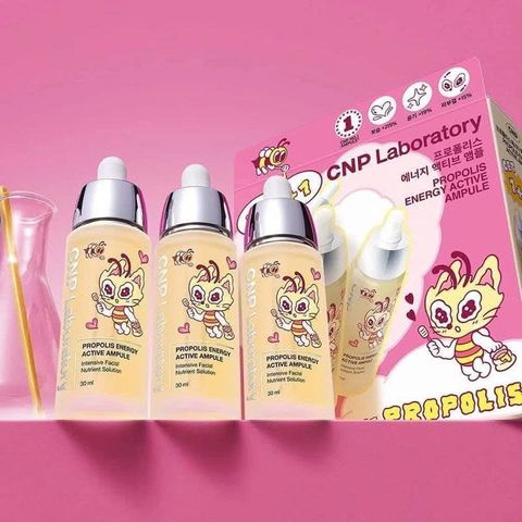 Set Tinh Chất Keo Ong Tái Tạo Phục Hồi Da CNP Laboratory Propolis Energy Ampule 30ml*3