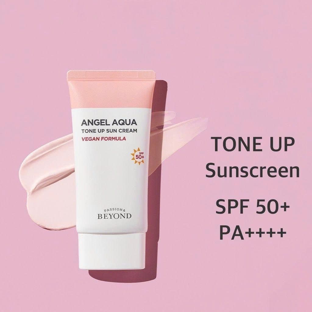 Kem Chống Nắng Nâng Tông Da Beyond Angel Aqua Daily Tone Up Sun Cream 50ml