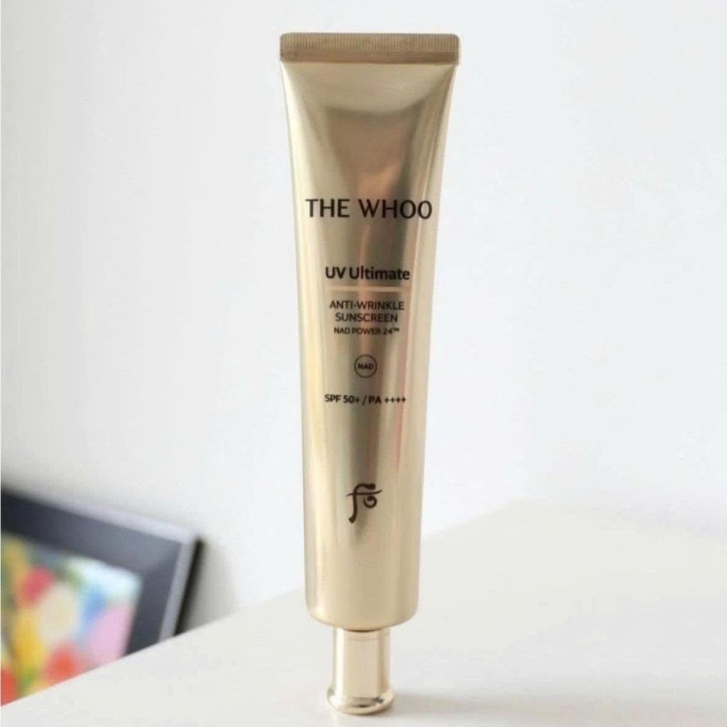 Kem Chống Nắng Chống Nhăn The Whoo UV Ultimate Anti Wrinkle Sunscreen Upsize 75ml