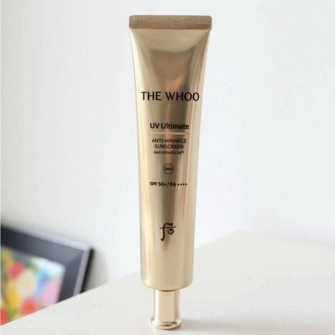 Kem Chống Nắng Chống Nhăn The Whoo UV Ultimate Anti Wrinkle Sunscreen Upsize 75ml