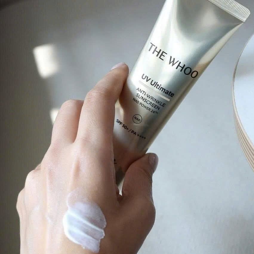 Kem Chống Nắng Chống Nhăn The Whoo UV Ultimate Anti Wrinkle Sunscreen Upsize 75ml
