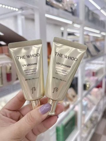 Kem Chống Nắng Chống Nhăn The Whoo UV Ultimate Anti Wrinkle Sunscreen 25ml