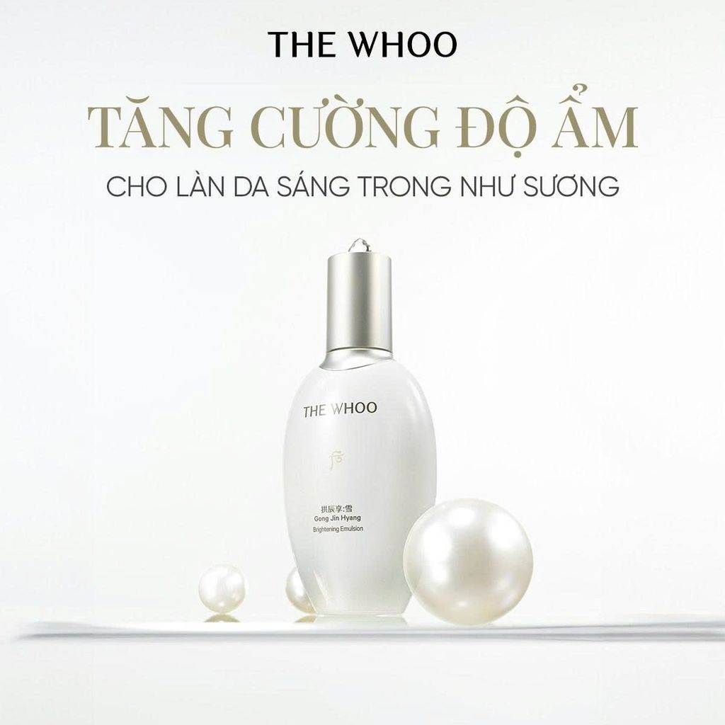 Sữa Dưỡng Ẩm Trắng Da Whoo Gongjinhyang Brightening Emultion 110ml
