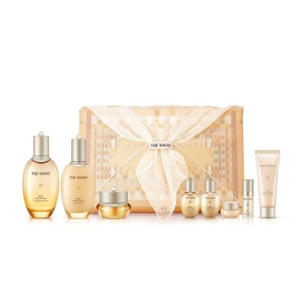 Bộ Dưỡng Ẩm Chống Lão Hóa Whoo Vàng Whoo Gongjinhyang Firming 3pcs Special Set