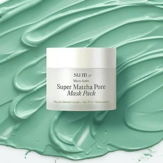 Mặt Nạ Matcha Làm Sạch Sâu Sum37 Micro Active Super Matcha Pore Mask Pack 100ml