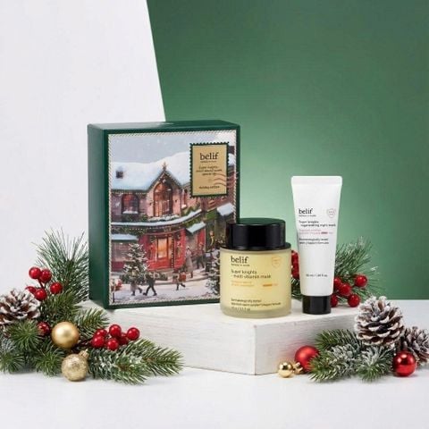 Bộ Mặt Nạ Ngủ Dưỡng Ẩm Phục Hồi Da Chuyên Sâu Belif Multi Vitamin Mask Special Set