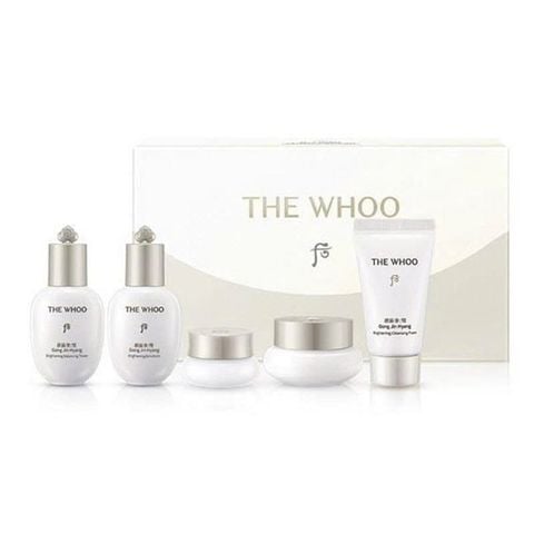 Bộ Dưỡng Trắng Da The Whoo Gongjinhyang Brightening Seol White Mini 5pcs