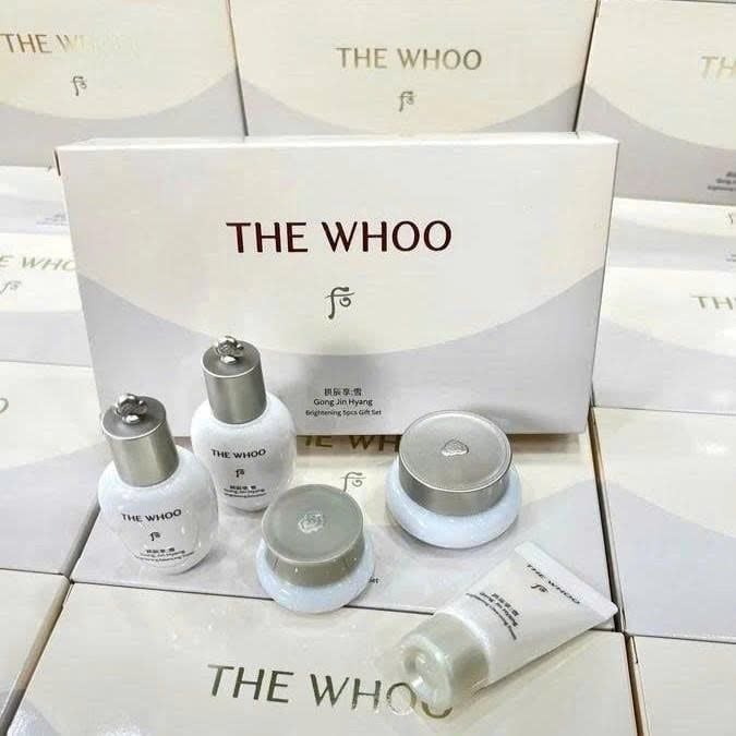 Bộ Dưỡng Trắng Da The Whoo Gongjinhyang Brightening Seol White Mini 5pcs