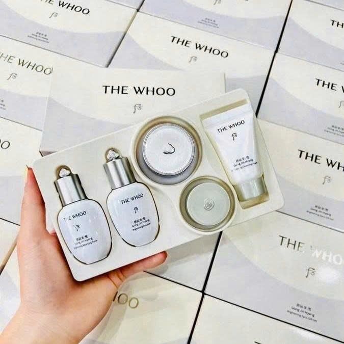 Bộ Dưỡng Trắng Da The Whoo Gongjinhyang Brightening Seol White Mini 5pcs