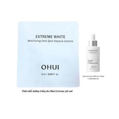 Sample Tinh Chất Mờ Nám Trắng Da OHUI Extreme White Melatoning Dark Spot Ampoule Essence 1ml