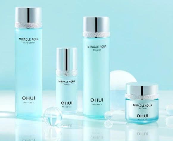Bộ Dưỡng Ẩm Cấp Nước Ohui Miracle Aqua 4pcs Special Set
