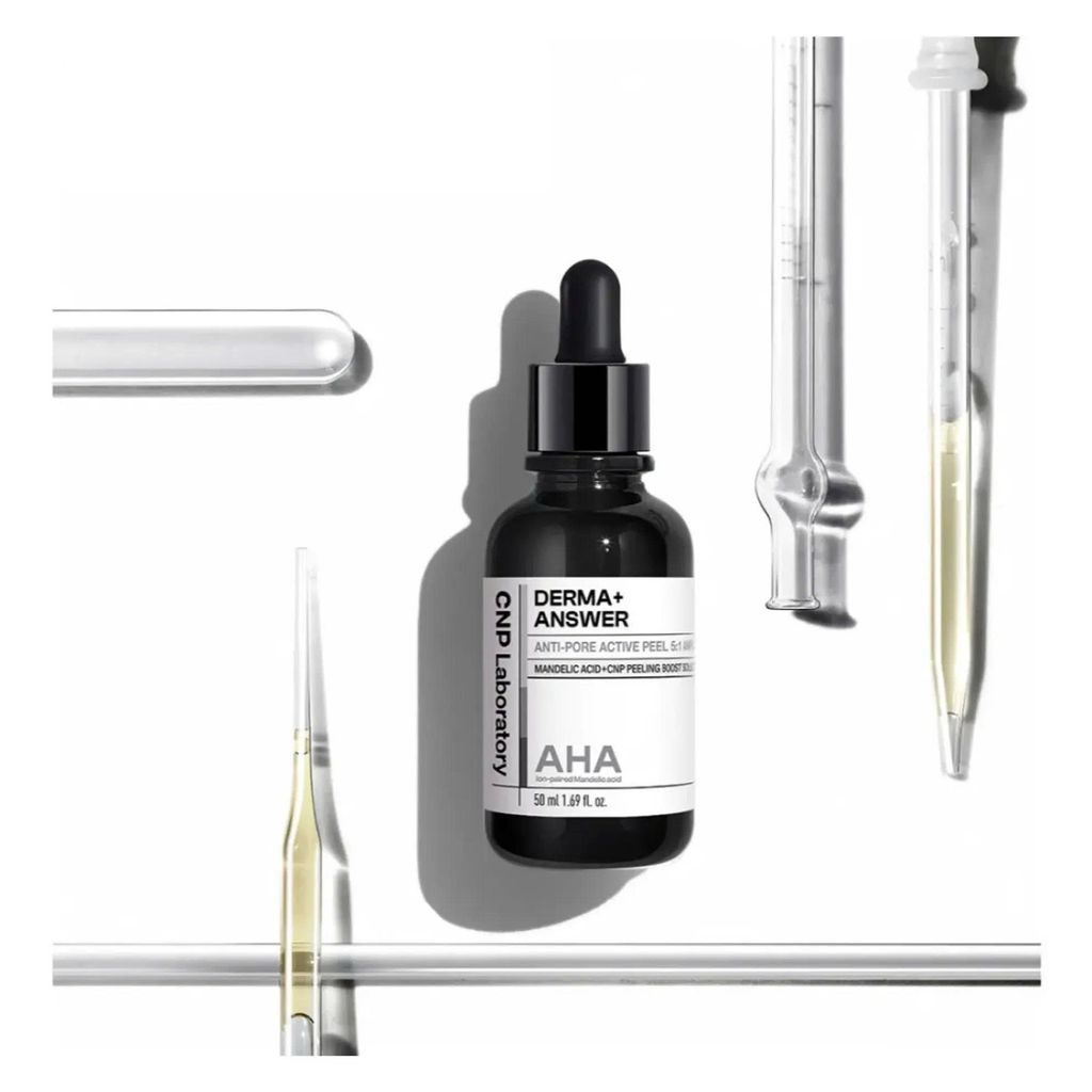 Tinh Chất Tẩy Da Chết Thu Nhỏ Lỗ Chân Lông CNP Derma Answer Anti-Pore Peel Ampule (AHA) 50ml