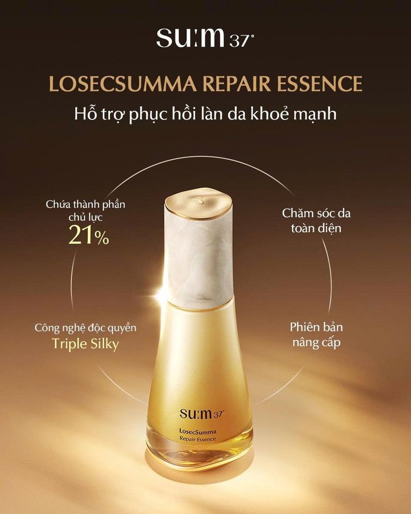Tinh Chất Chống Lão Hóa Cải Thiện Các Vấn Đề Da Sum37 LosecSumma Repair Essence 60ml