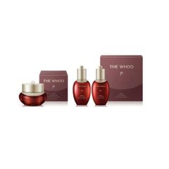 Bộ Kem Dưỡng Da Ngăn Ngừa Lão Hóa The Whoo Jinyulhyang Anti-Wrinkle Enriching Cream Tặng Kèm Hoa Hồng Và Sữa Dưỡng