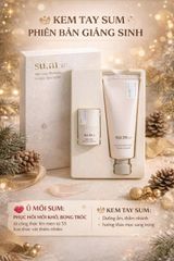 Bộ Son dưỡng môi tặng kèm kem dưỡng da tay Sum37 Skin Stay Moisture Lipcerin Holiday Special Set