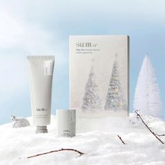 Bộ Son dưỡng môi tặng kèm kem dưỡng da tay Sum37 Skin Stay Moisture Lipcerin Holiday Special Set